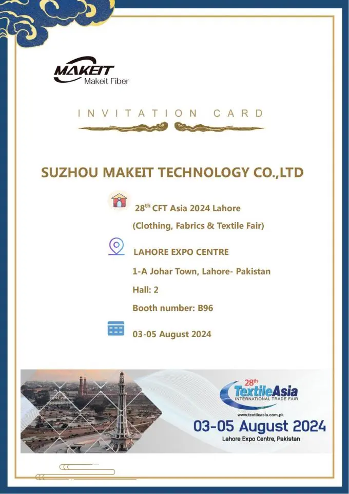 SUZHOU MAKEIT 28th CFT Asia 2024 Lahore
