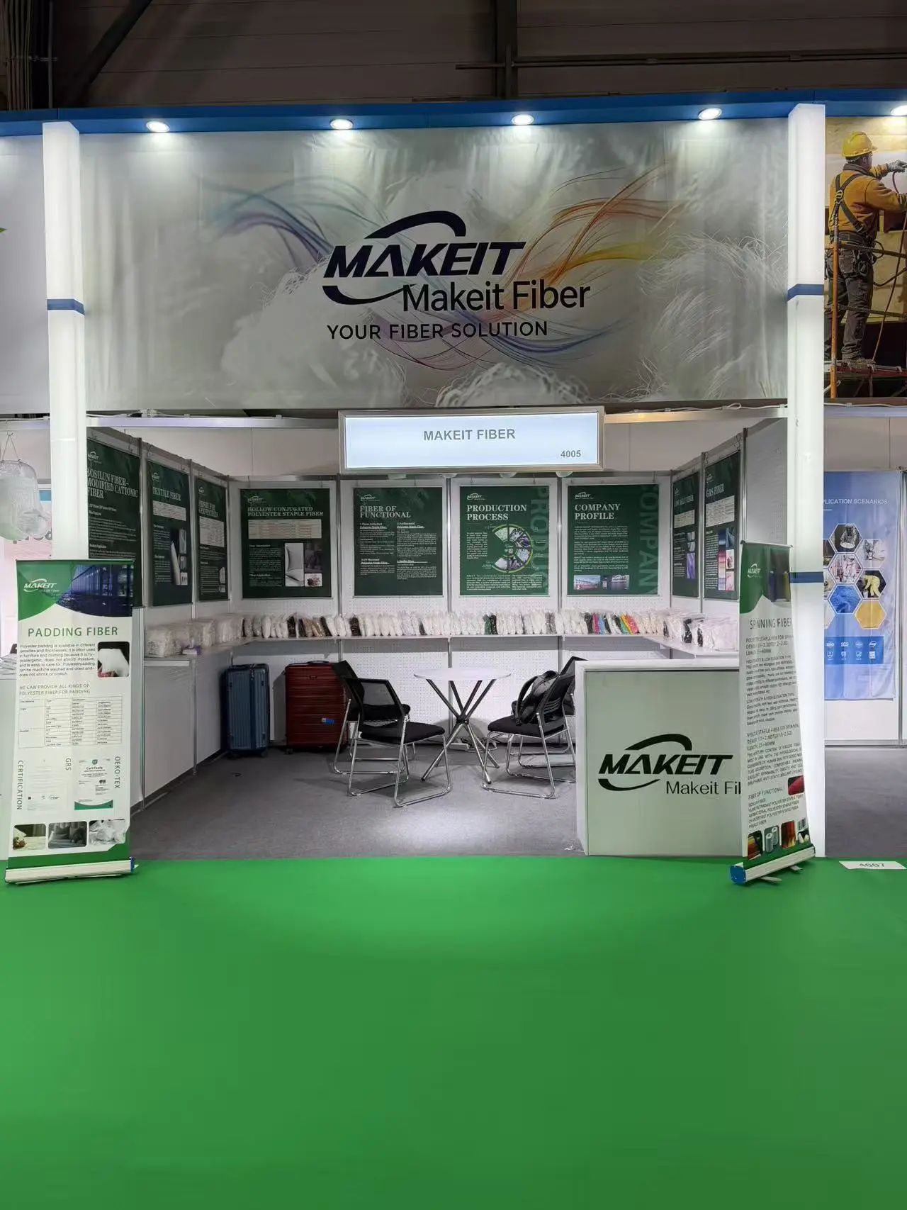 Makeit Successfully Concludes INDEX™26 in Geneva: Driving the Future of Green Nonwovens with Sustainable Fibers