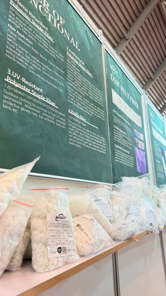 makeit fiber cft2026 asia lahore fiber samples display 01