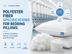 olyester Fiber Specifications for Bedding Pillows