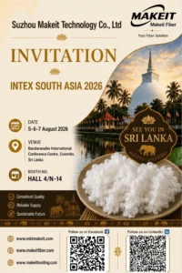Meet Makeit Fiber at Intex South Asia 2026, August 5–7, at Bandaranaike