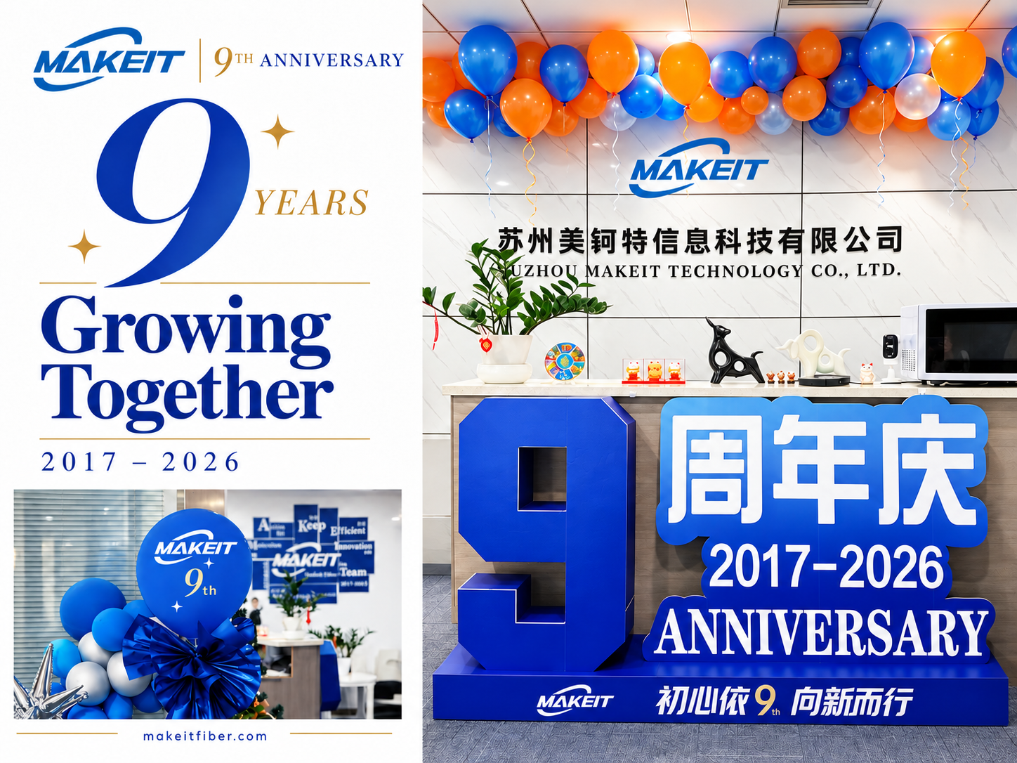 Celebrating 9 Years of MAKEIT